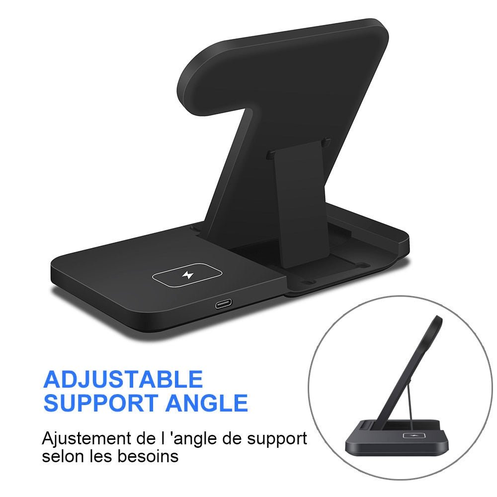 3in1 Wireless Fast Charger Dock Station - PrimeNest