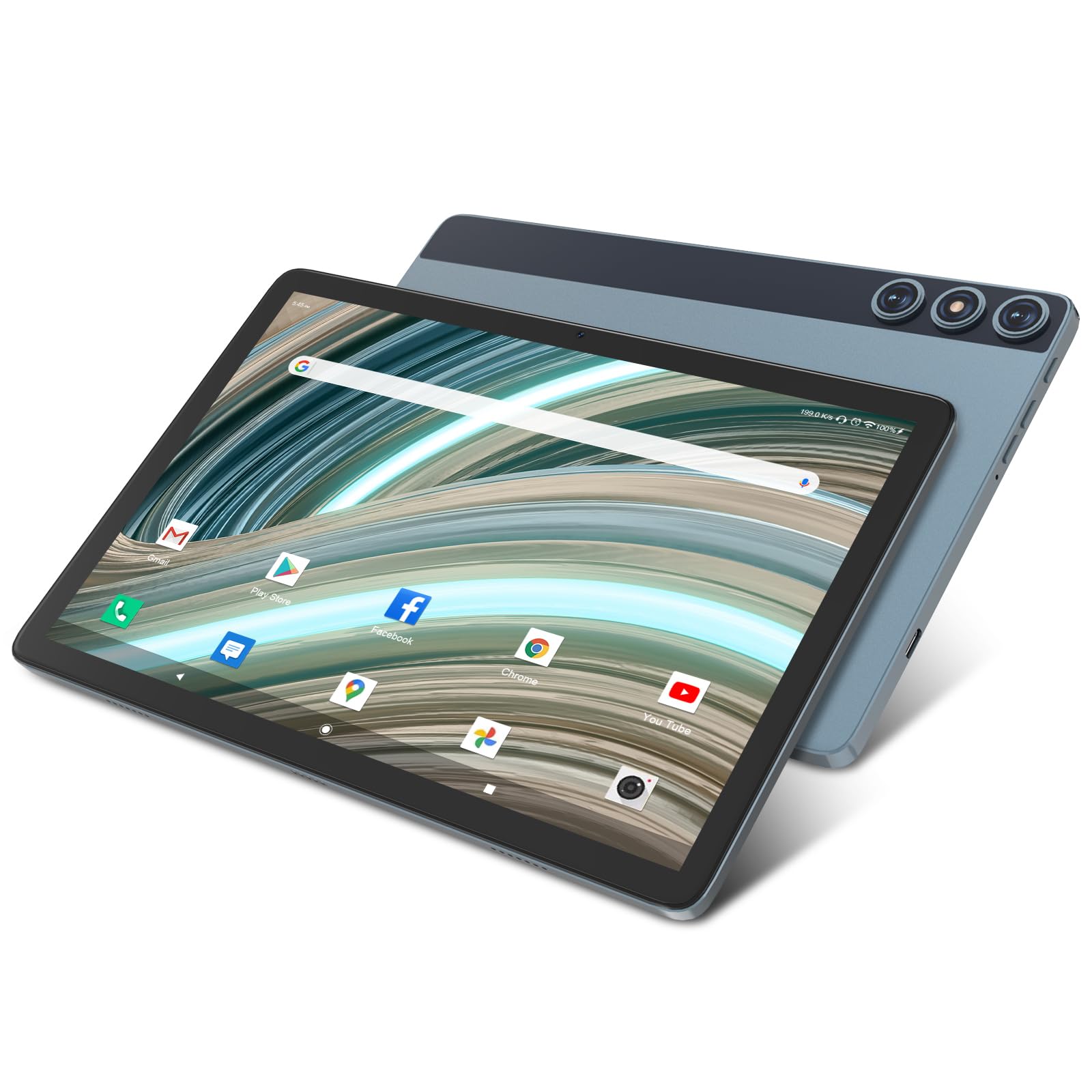 Android 14 Octa - Core 10" Tablet 2024 - Dual 4G, 128GB ROM + 14GB RAM - PrimeNest