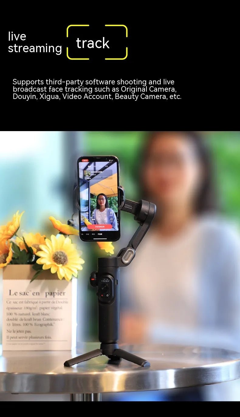 SmoothStabilizer 3 - Axis Smartphone Gimbal - PrimeNest