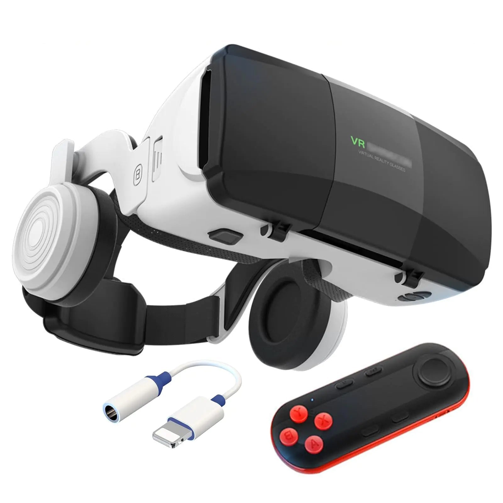 Virtual Reality Headsets to Play Games/Movies for Adults/Kids3D VR Glasses Compatible iOS and Android Smartphones 4.7 - 7.8in